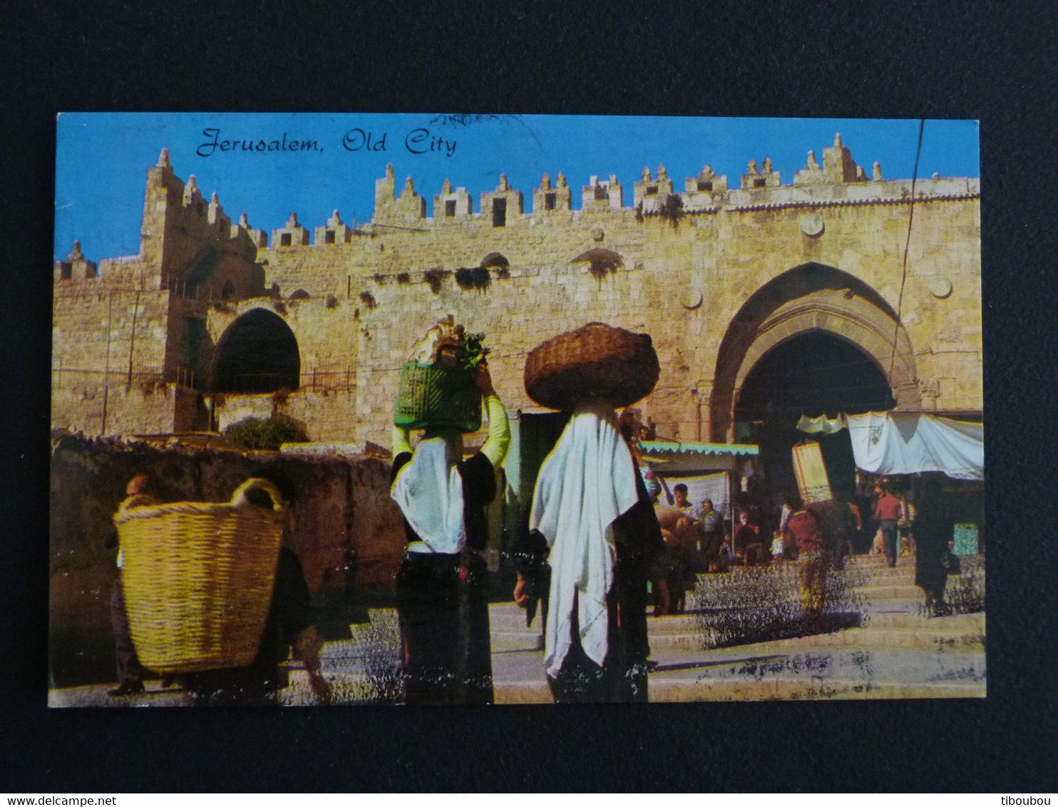 LETTRE ISRAEL AVEC YT 779 LE SHEQEL NOUVELLE MONNAIE - JERUSALEM LA PORTE DE DAMAS - Cartas & Documentos