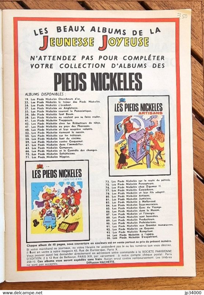 Les Pieds Nickelés En Afrique. N°96. SPE Edition Originale 1977 - Pellos - Pieds Nickelés, Les