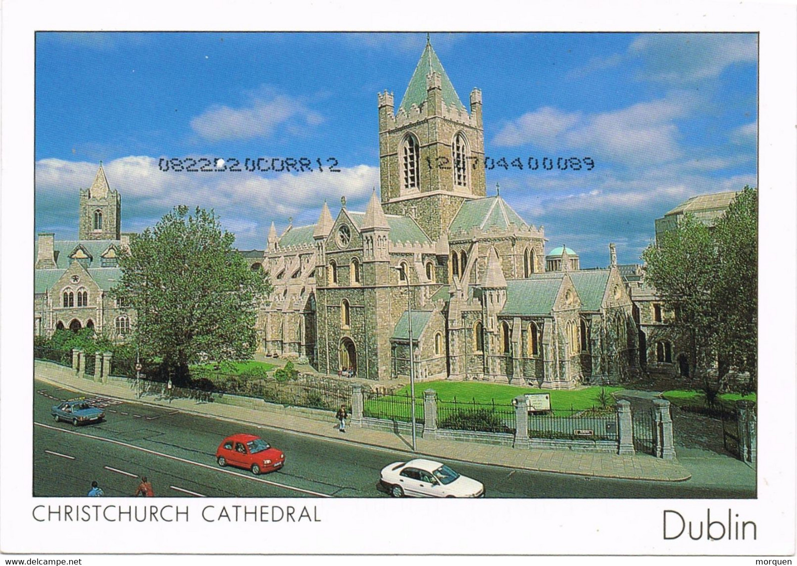 46787. Postal Aerea BAILE ATHA CLIATH (Dublin) 2000. Vista Cathedral DUBLIN - Brieven En Documenten