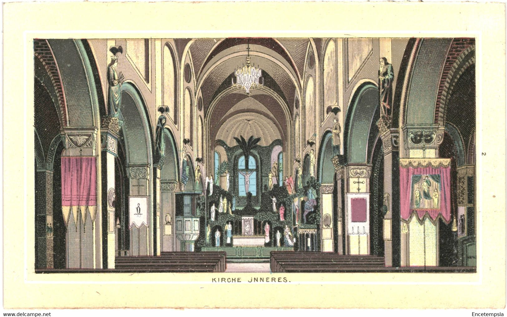 CPA-Carte Postale Vierge Kirche Inneres Illustration   VM55931 - Monumente