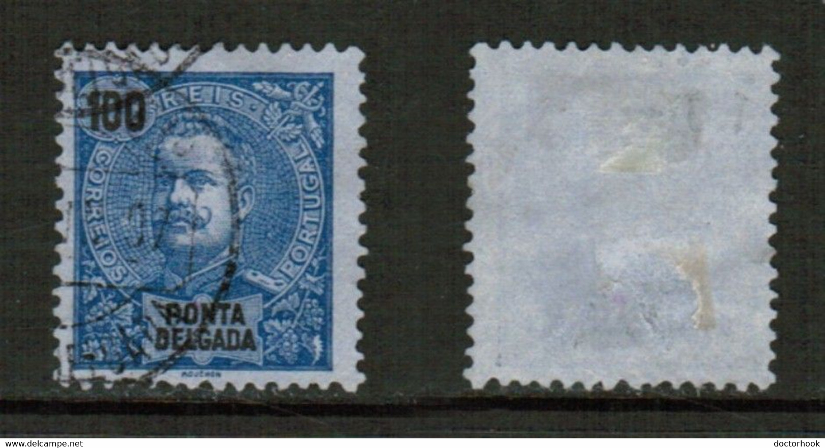 PONTA DELGADA   Scott # 27 USED (CONDITION AS PER SCAN) (Stamp Scan # 823-16) - Ponta Delgada