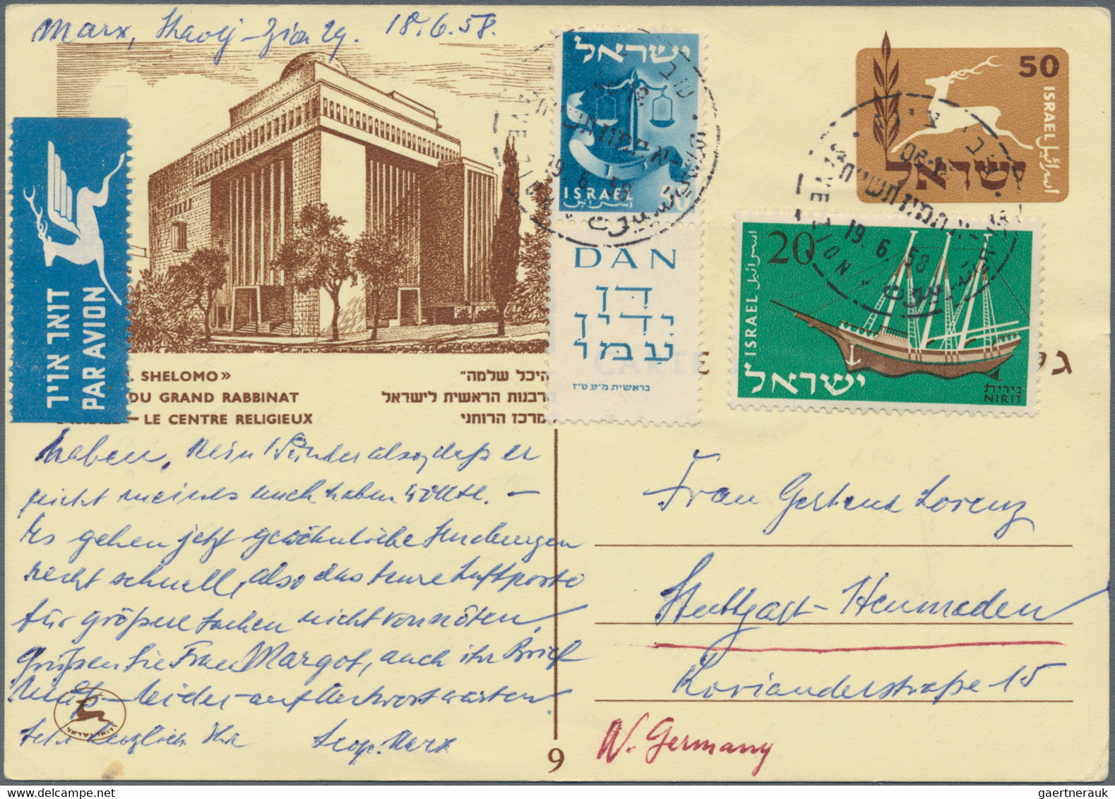 Israel: 1950/2008, STATIONERIES, Holding Of Apprx. 520 Unused And Used Cards/aer - Cartas & Documentos