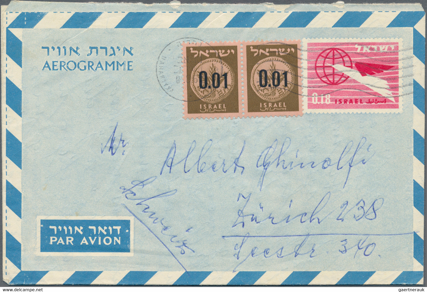 Israel: 1950/2008, STATIONERIES, Holding Of Apprx. 520 Unused And Used Cards/aer - Cartas & Documentos