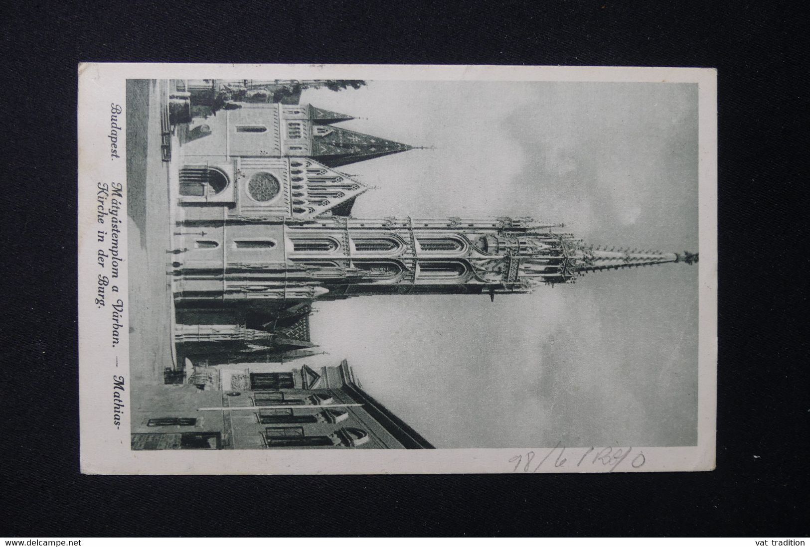 HONGRIE - Affranchissement De Budapest Sur Carte Postale En 1924 Pour Wiesbaden - L 131493 - Poststempel (Marcophilie)