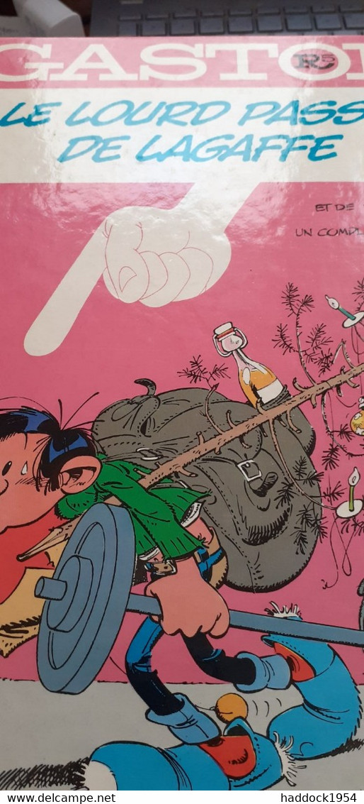 Le Lourd Passé De LAGAFFE FRANQUIN JIDEHEM Dupuis 1986 - Gaston