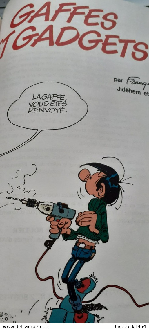 Gaffes Et Gadgets Tome 0 FRANQUIN Dupuis 1985 - Gaston