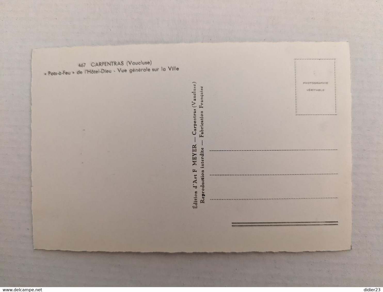 CARPENTRAS AUTOCAR JUNON - Carpentras