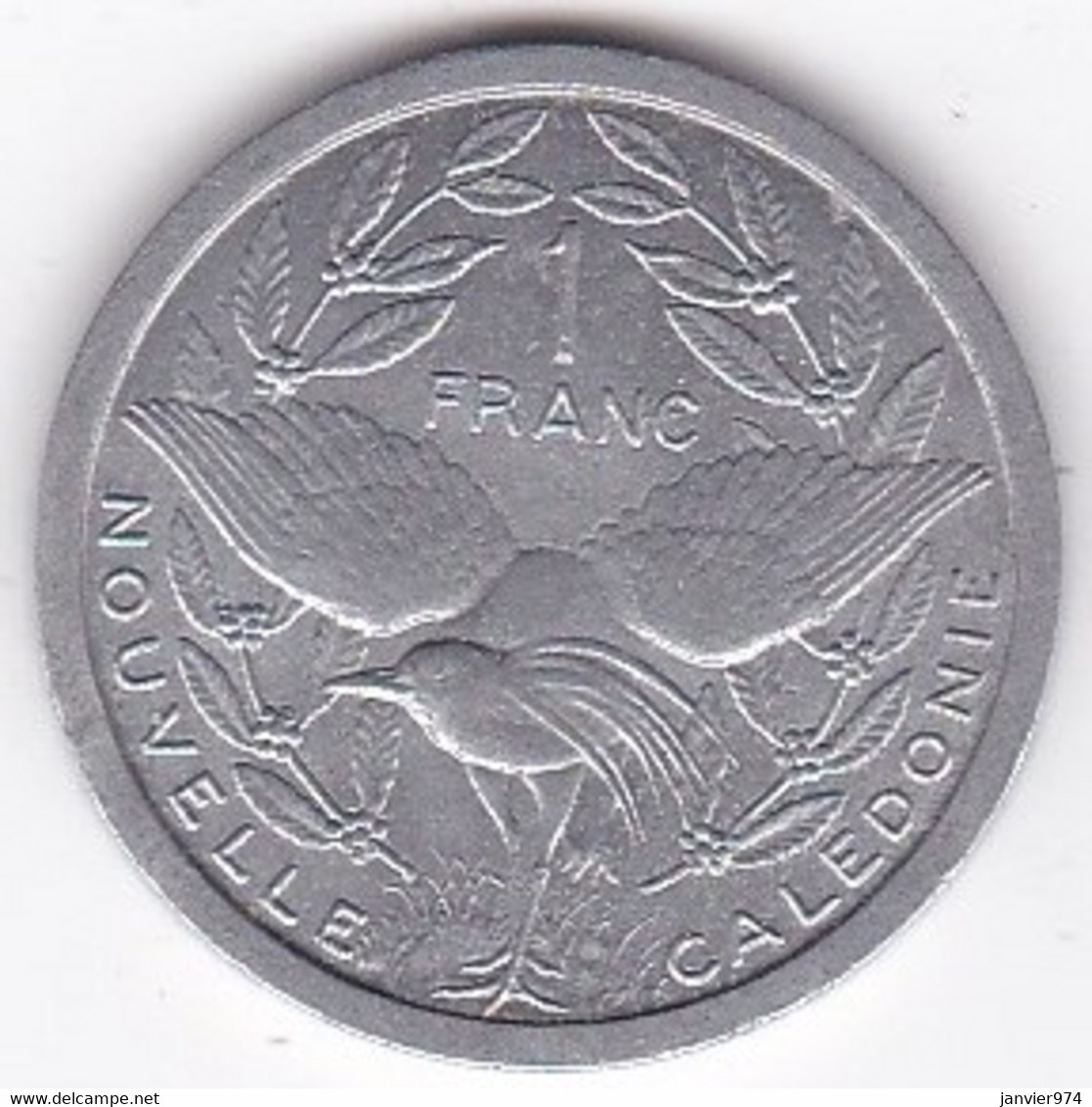 Nouvelle-Calédonie . 1 Franc 1981. Aluminium. - Nouvelle-Calédonie