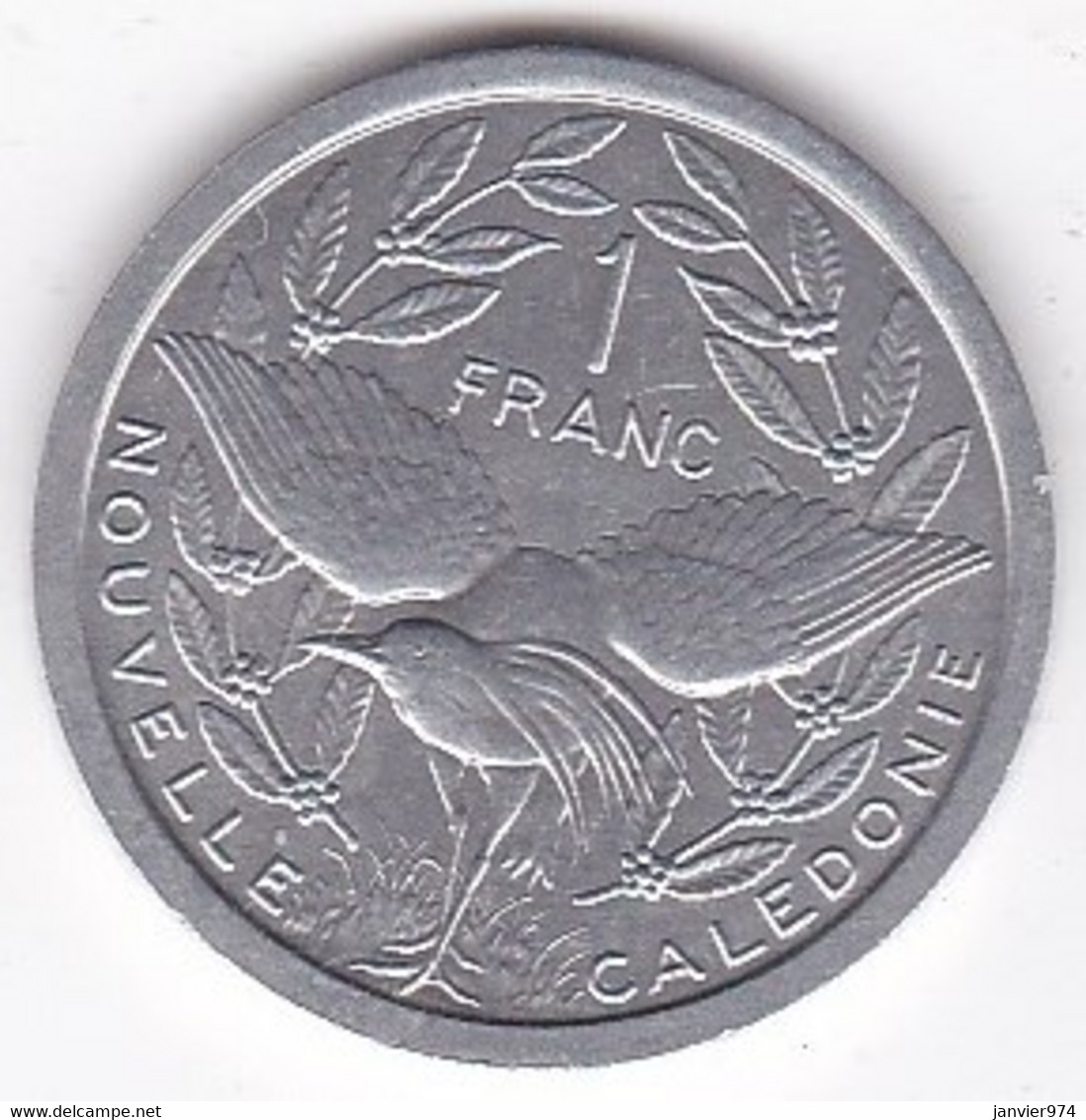 Nouvelle-Calédonie . 1 Franc 1982. Aluminium. - Nouvelle-Calédonie