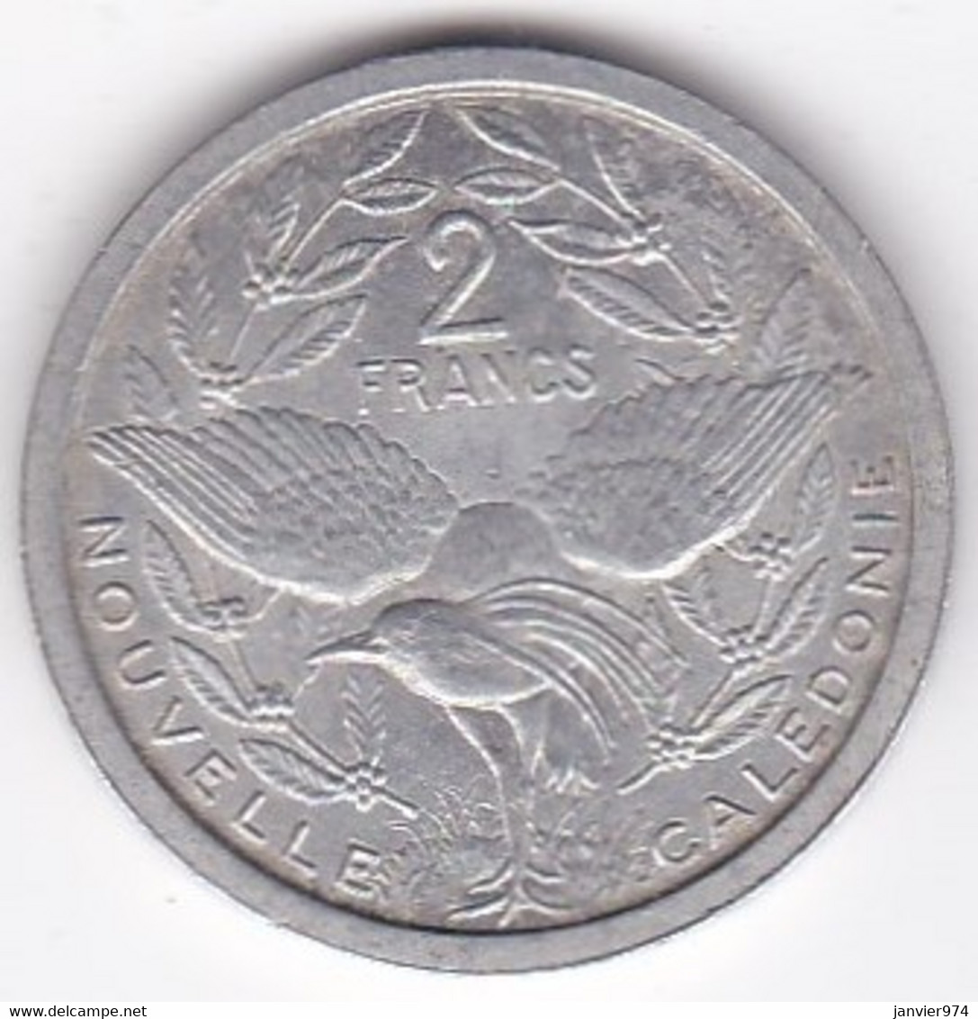 Nouvelle-Calédonie – Union Française. 2 Francs 1949. Aluminium - Nieuw-Caledonië