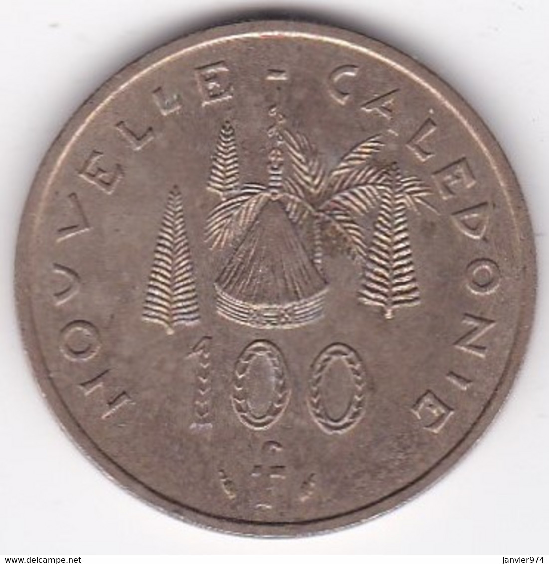Nouvelle-Calédonie . 100 Francs 1992 . . En Cupro Nickel Aluminium, Lec# 137 - Nieuw-Caledonië