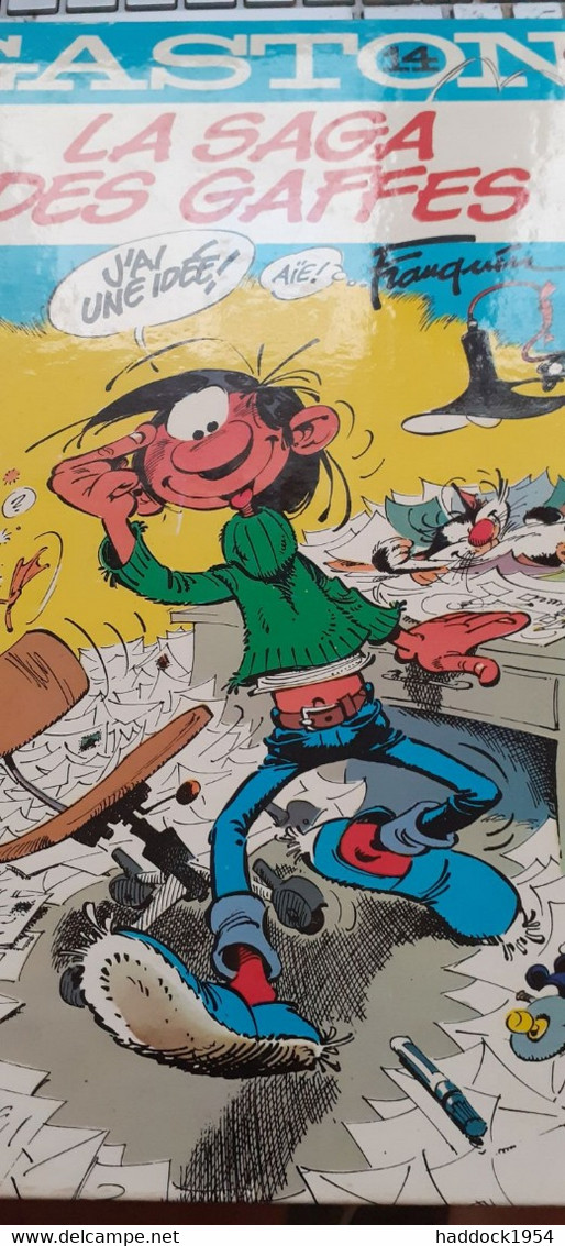 La Saga Des Gaffes FRANQUIN Dupuis 1983 - Gaston