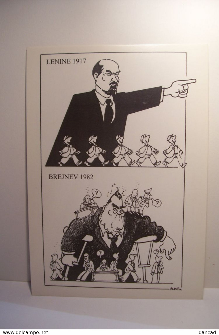 PLANTU  -  URSS , 1982 Du Communisme Triomphant à La Gérontocratie Rouge - Plantu