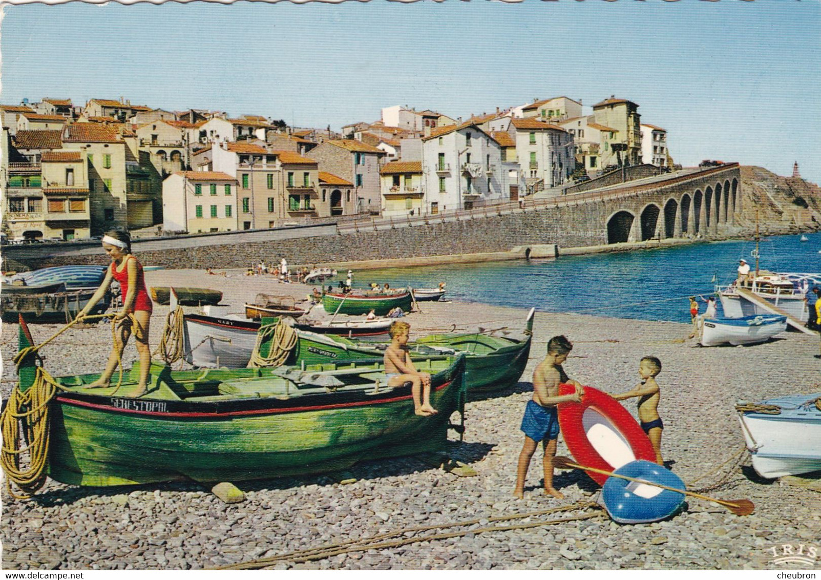 66. BANYULS. CPSM. LE CAP DOUNE. ANIMATION. ENFANTS - Banyuls Sur Mer