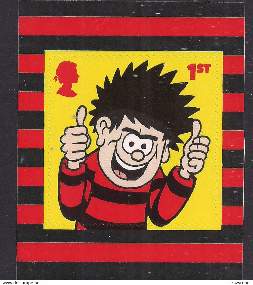 GB 2021 QE2 1st Dennis & Gnasher Dennis Self Adhesive PM80 Umm From Booklet ( J1325 ) - Ongebruikt