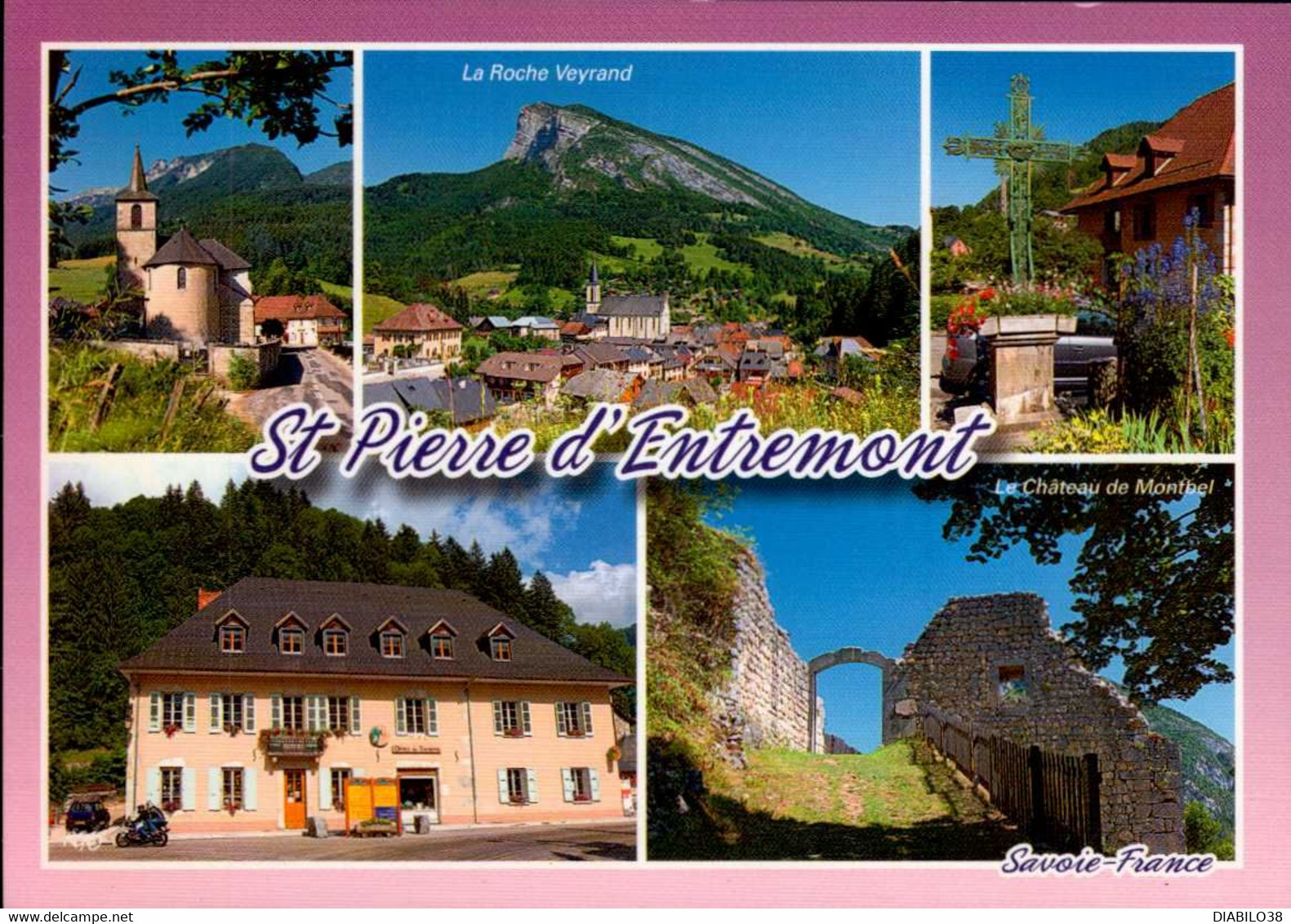 SAINT-PIERRE- D' ENTREMONT      ( ISERE )   MULTI-VUES - Saint-Pierre-d'Entremont