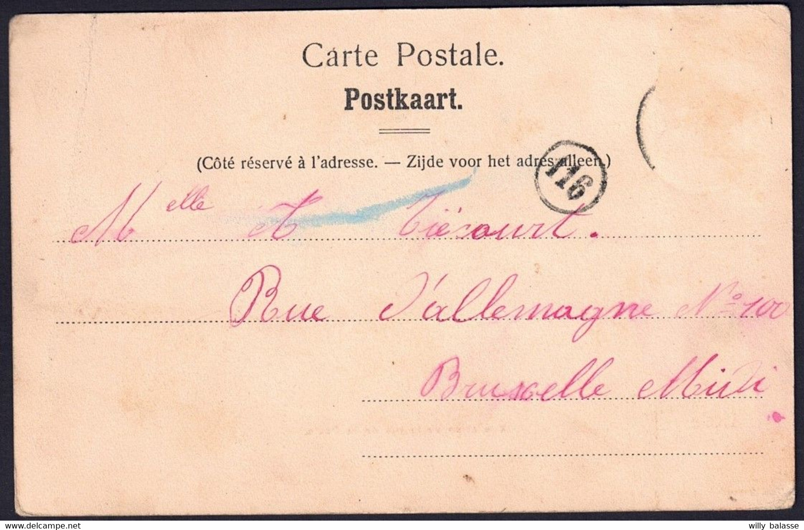 +++ CPA - UCCLE - UKKEL - Vue Prise De La Rue De La Poule  // - Uccle - Ukkel