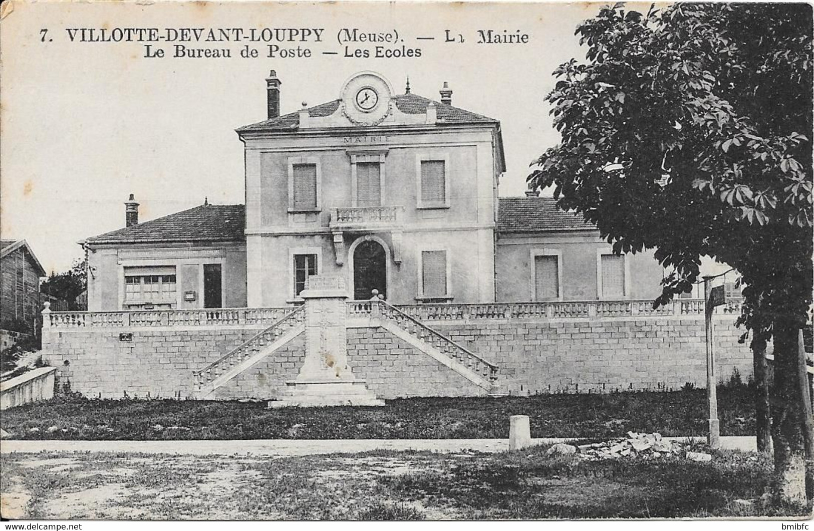 VILLOTTE-DEVANT-LOUPPY - La Mairie - Le Bureau De Poste - Les Ecoles - Altri & Non Classificati