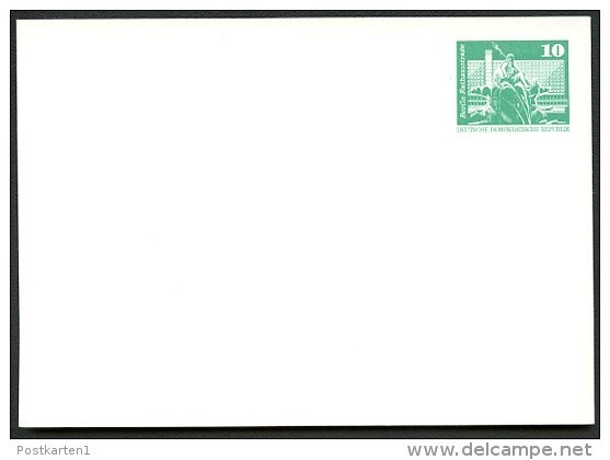 DDR PP16 A1/001 Privat-Postkarte BLANKO 1975 - Postales Privados - Nuevos
