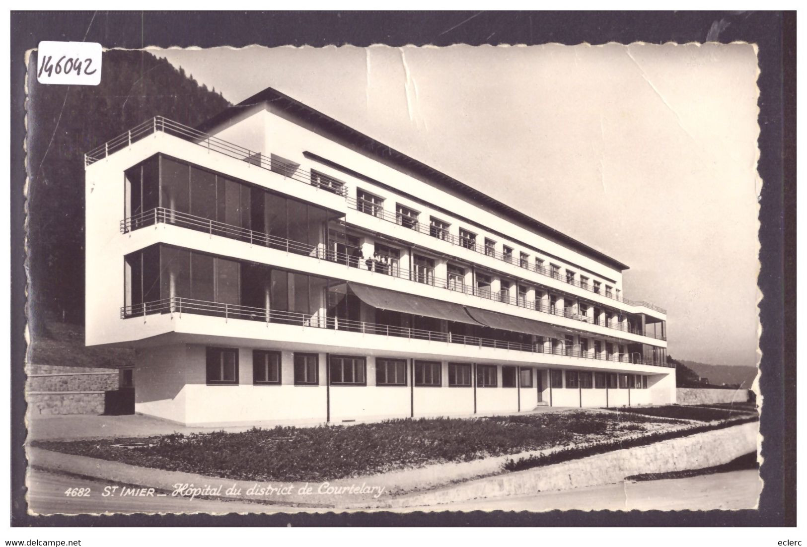 ST IMIER - HOPITAL DU DISTRICT DE COURTELARY - B ( LEGER PLIS ) - Court