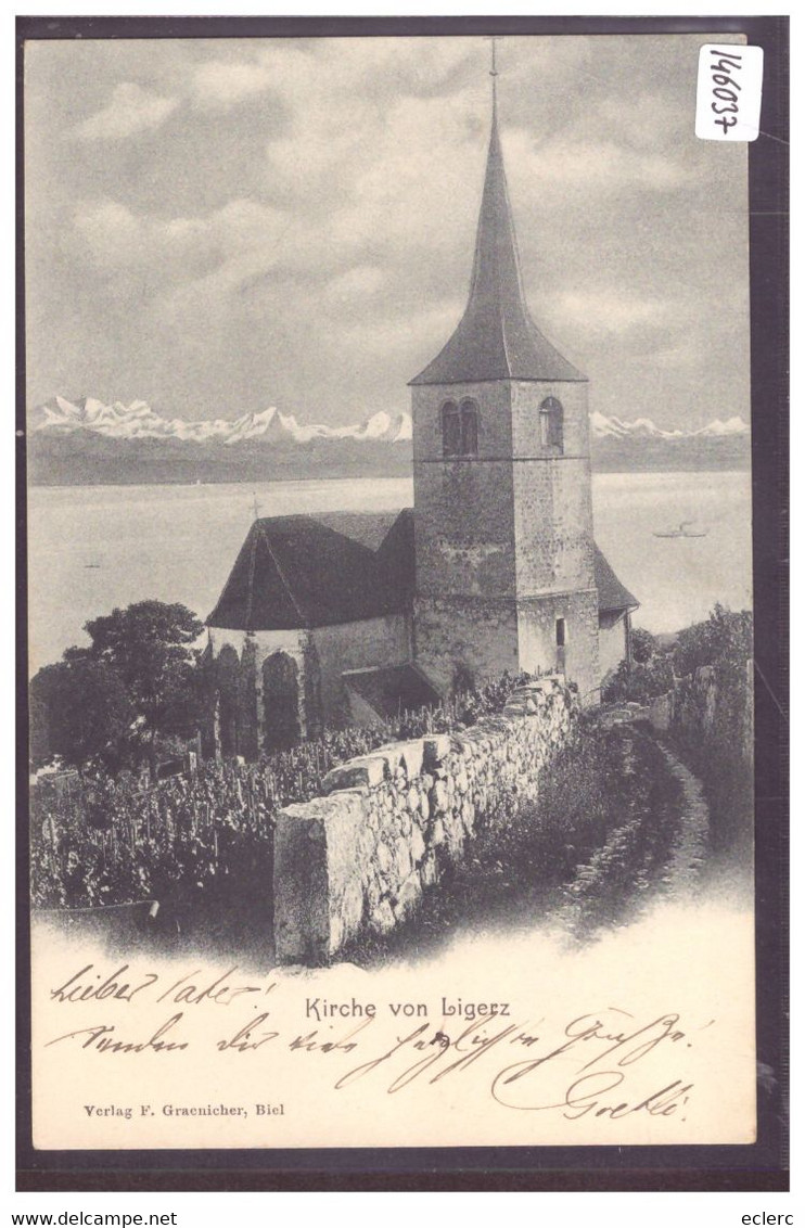 LIGERZ - GLERESSE - L'EGLISE - TB - Gléresse