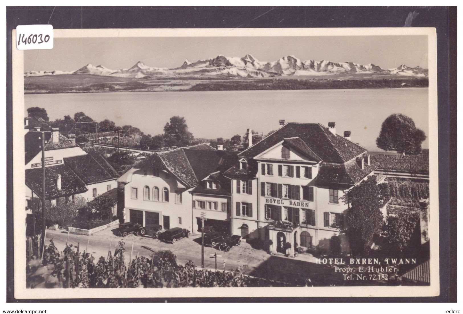 TWANN - DOUANNE - HOTEL BÄREN - TB - Douanne-Daucher