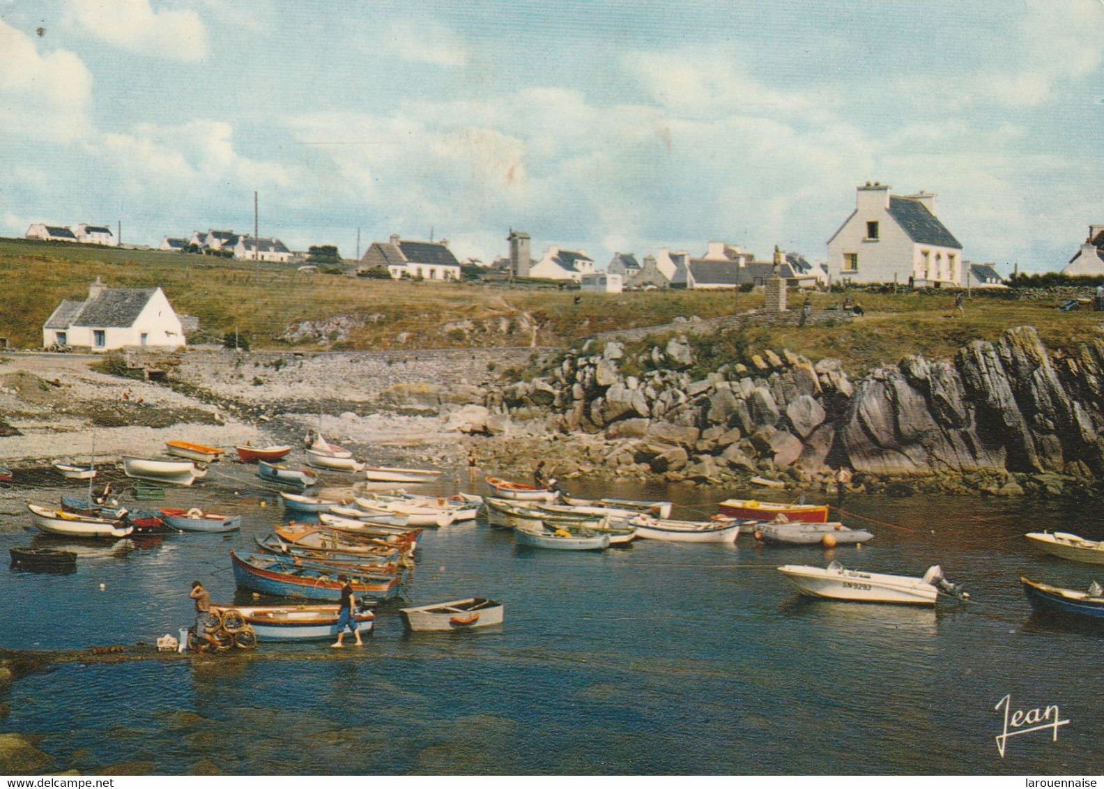 29 - PLOUHINEC PLOZEVET - Le Petit Port De Pêche De Pors Poulhan - Plouhinec