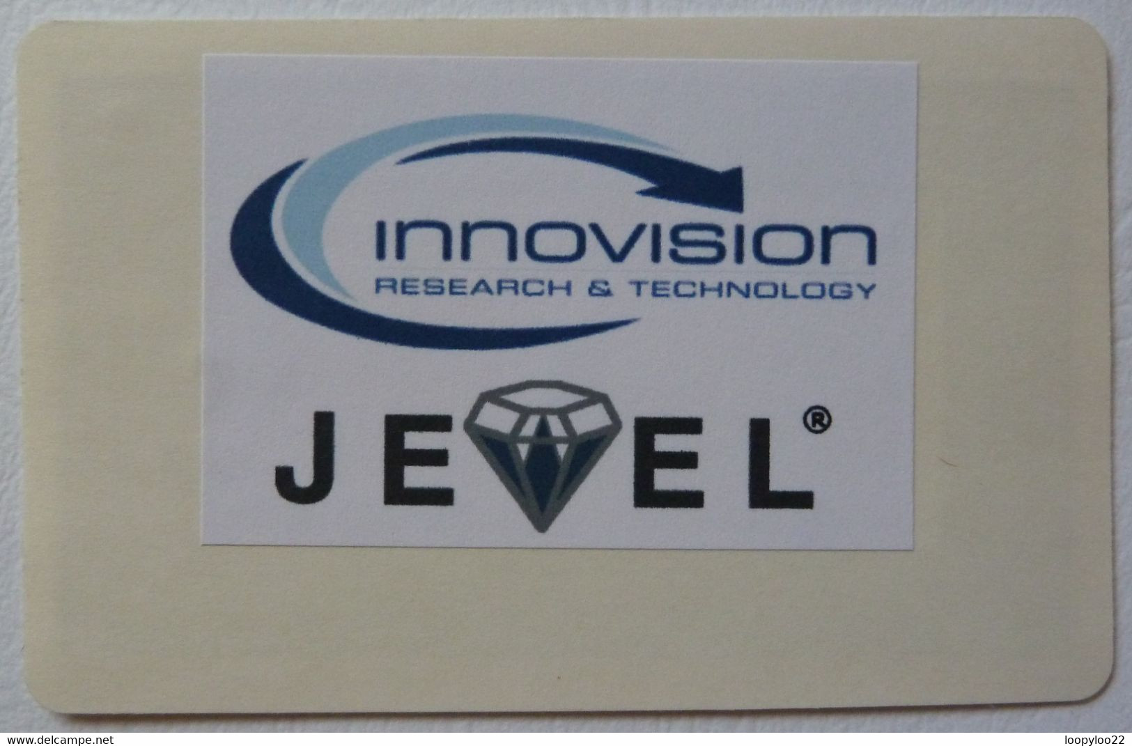 UK - Contactless Transport - Production Sample - Jewel - Innovision - Mint - RR - Autres & Non Classés