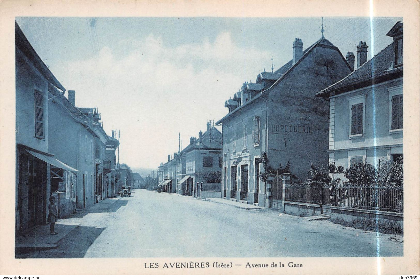 Les AVENIERES (Isère) - Avenue De La Gare - Les Avenières