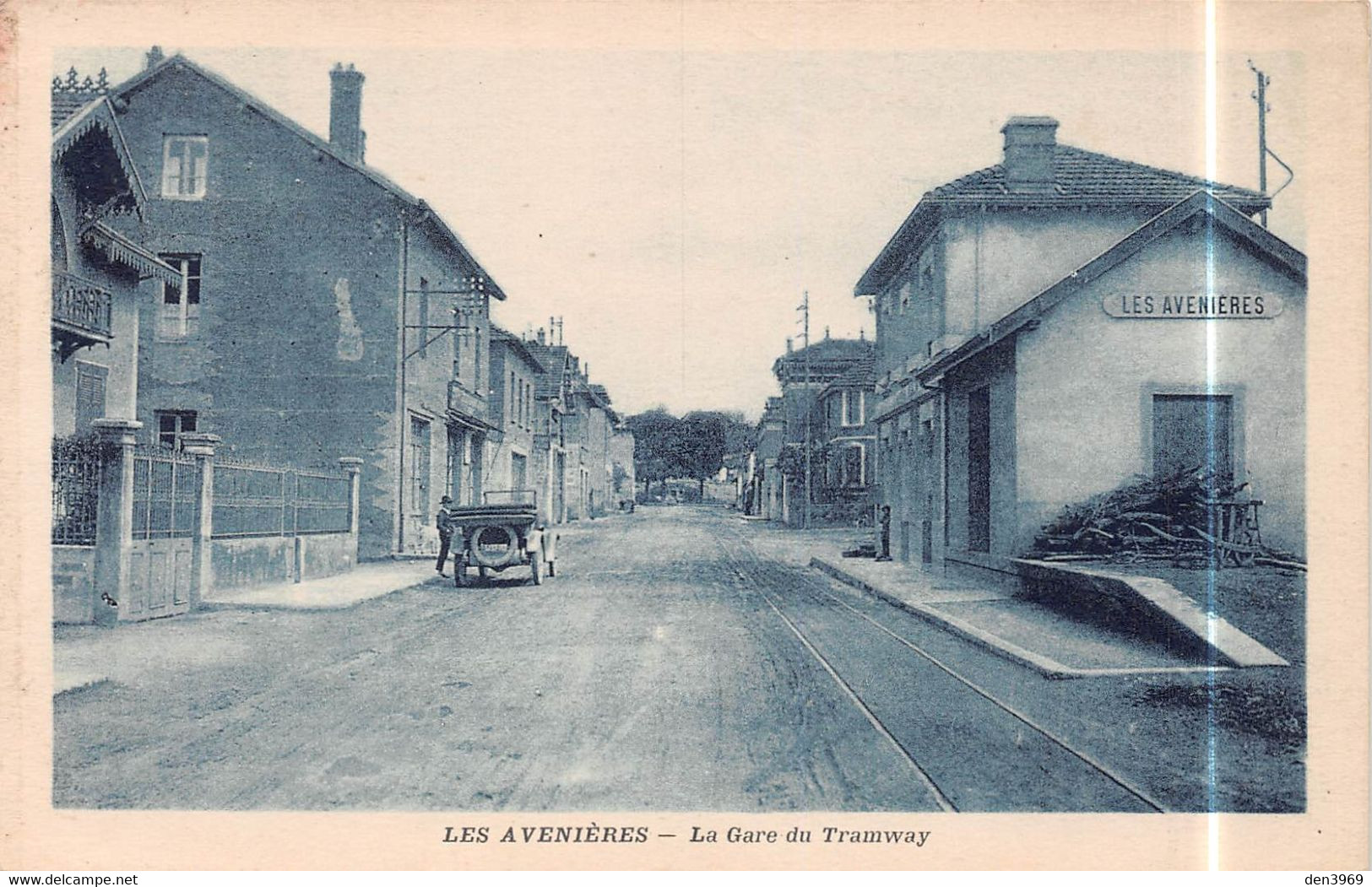 Les AVENIERES (Isère) - La Gare Du Tramway - Voie Ferrée - Les Avenières