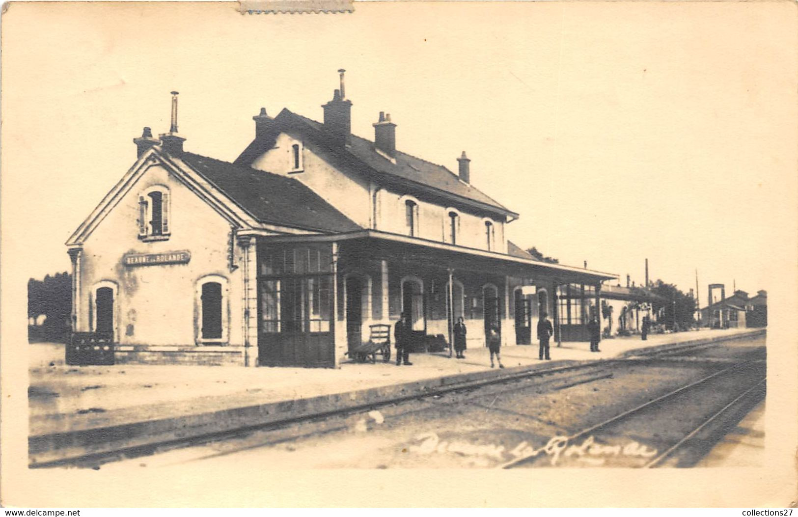 45-BEAUNE-LA-ROLANDE- LA GARE - Beaune-la-Rolande