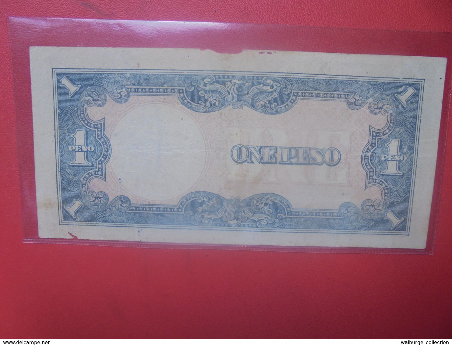 JAPON (PHILIPPINES OCCUPATION 1942-1945) 1 PESO Avec CHIFFRES Et SURCHARGE Circuler (L.10) - Philippines