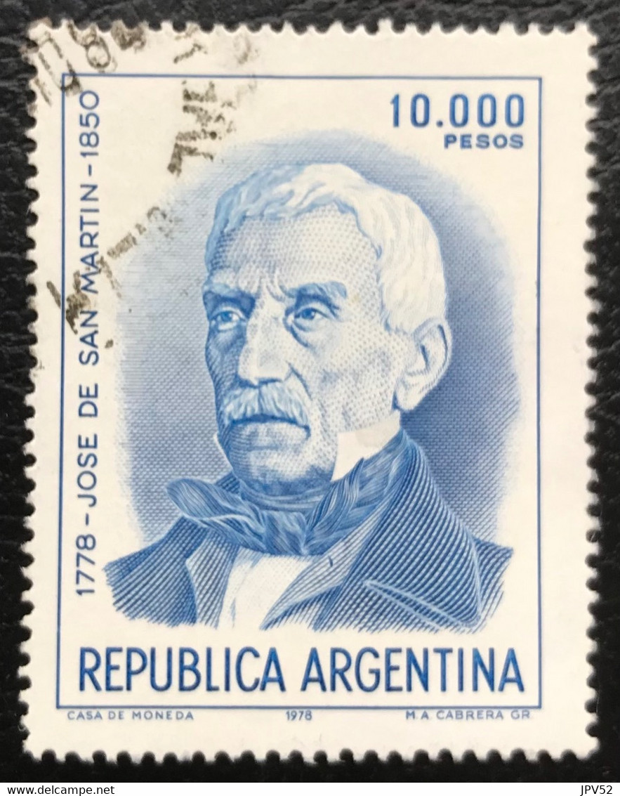 Republica Argentina - Argentinië - C11/39 - (°)used - 1981 - Michel 1503 - J. F. De San Martin - Gebraucht