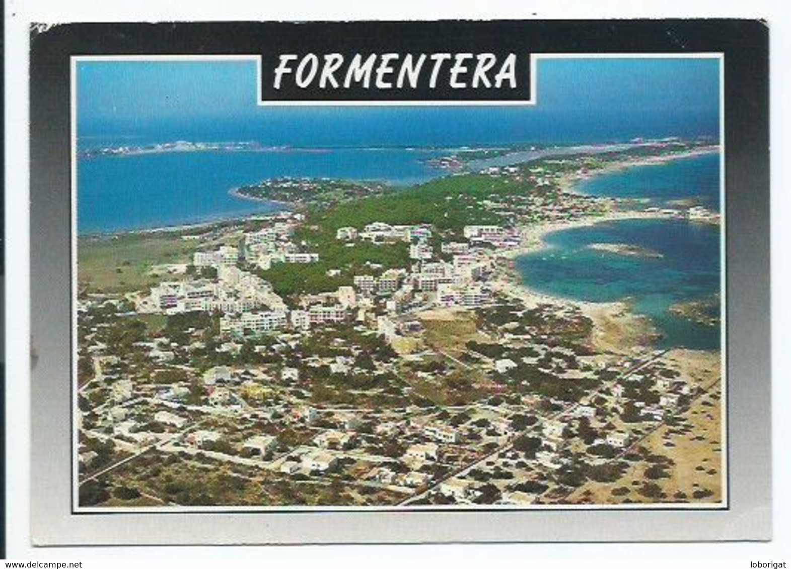 VISTA AEREA.- FORMENTERA / BALEARES.- ( ESPAÑA ) - Formentera