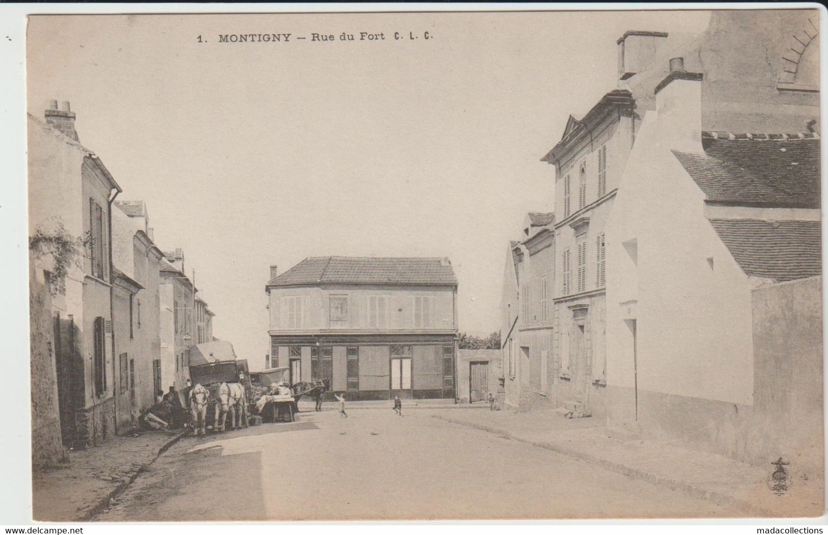 Montigny Les Cormeilles (95 - Val D'Oise) Rue Du Fort - Montigny Les Cormeilles