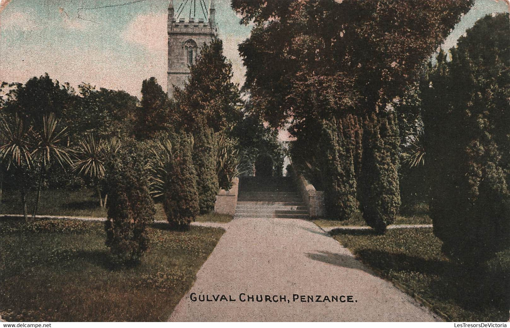 CPA Gulval Church - Penzance - ETW Dennis & Sons - Printed In England - Sonstige & Ohne Zuordnung