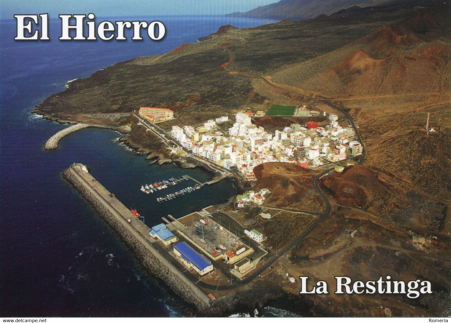 Canaries - El Hierro - Vista Aerea De La Restinga - Hierro