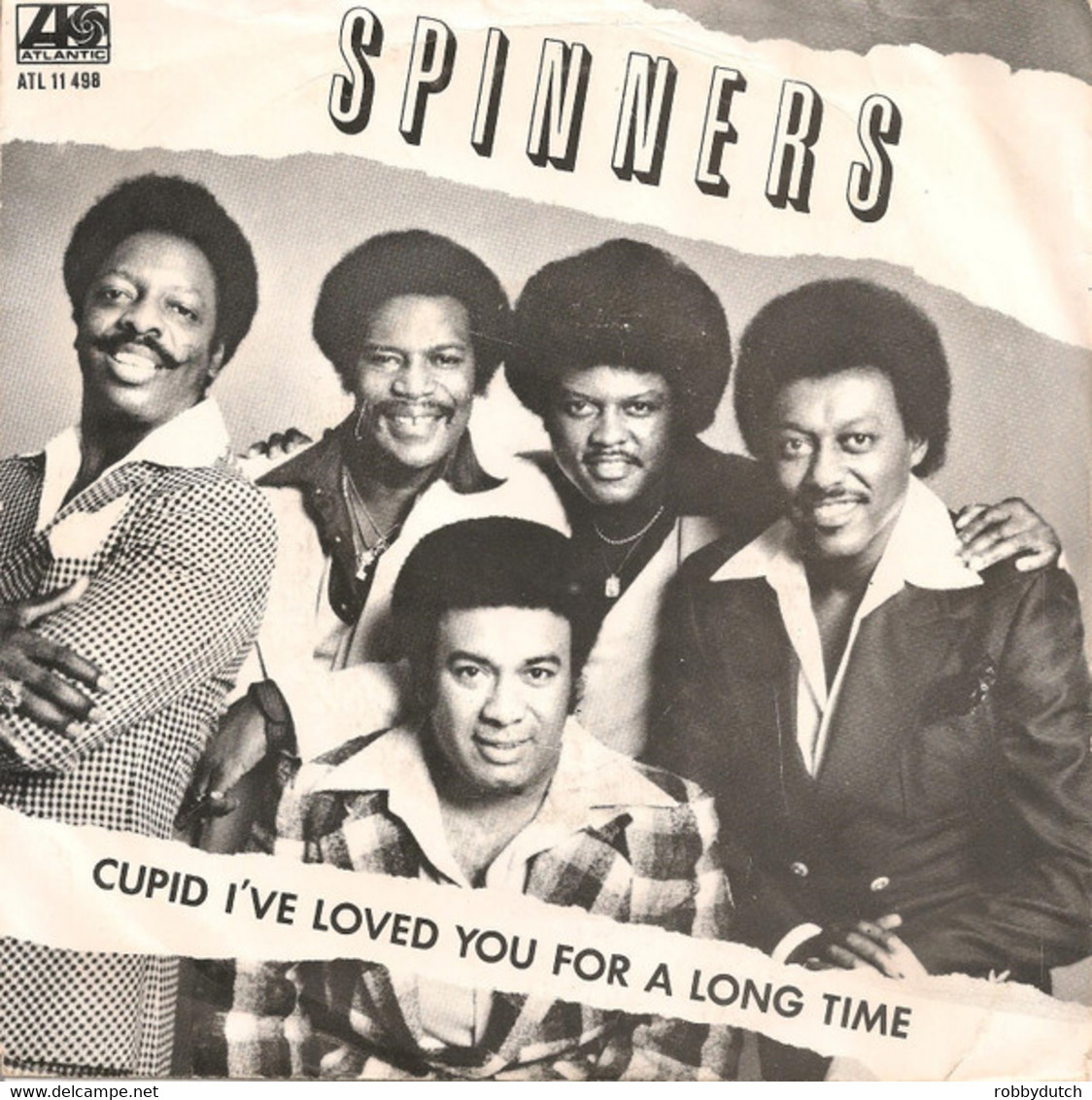 * 7" *  THE SPINNERS - CUPID / I'VE LOVED YOU FOR A LONG TIME (Benelux 1980) - Soul - R&B