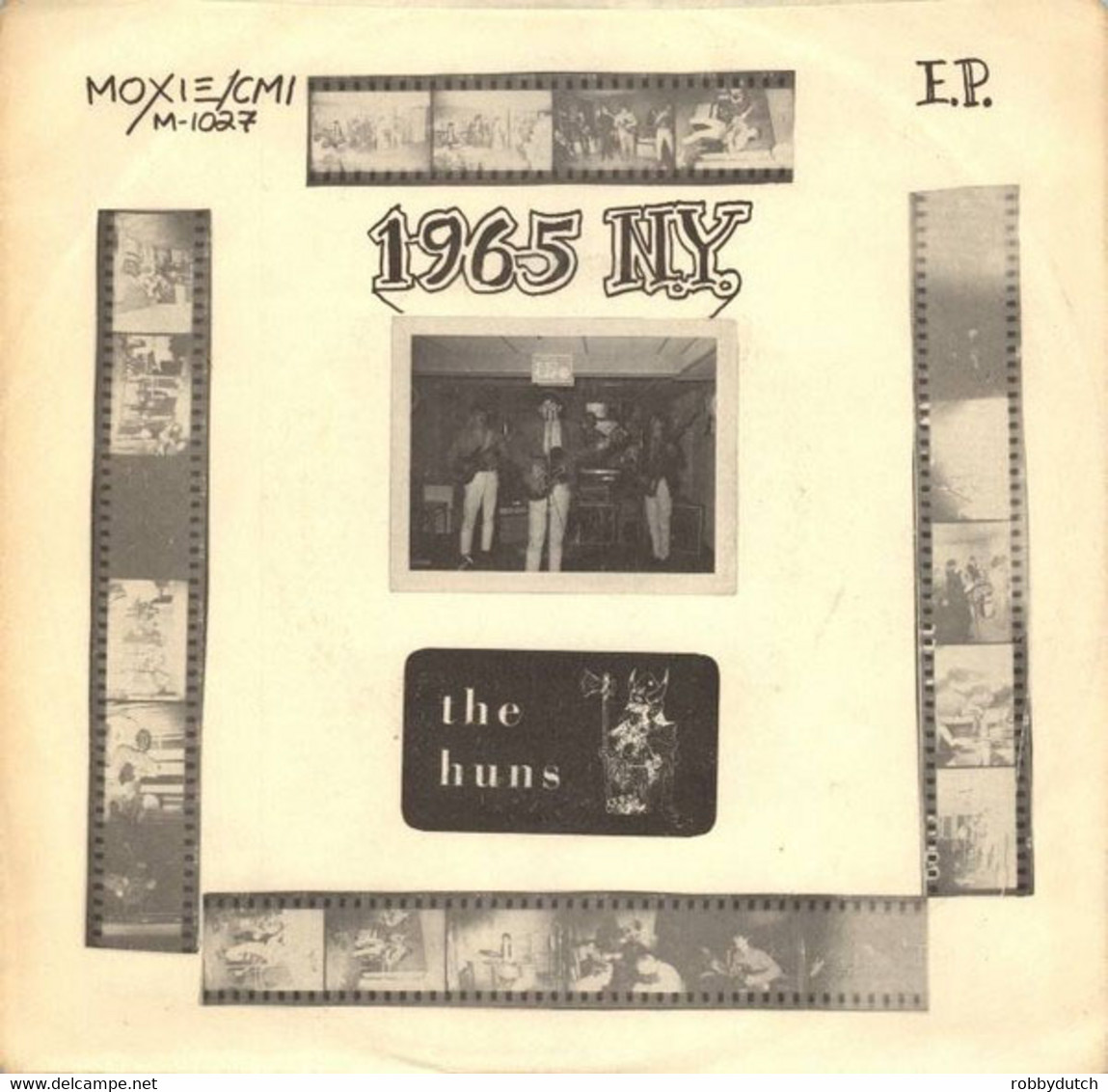 * 7" EP *   THE HUNS - 1965 N.Y.  (USA 1965) - Punk