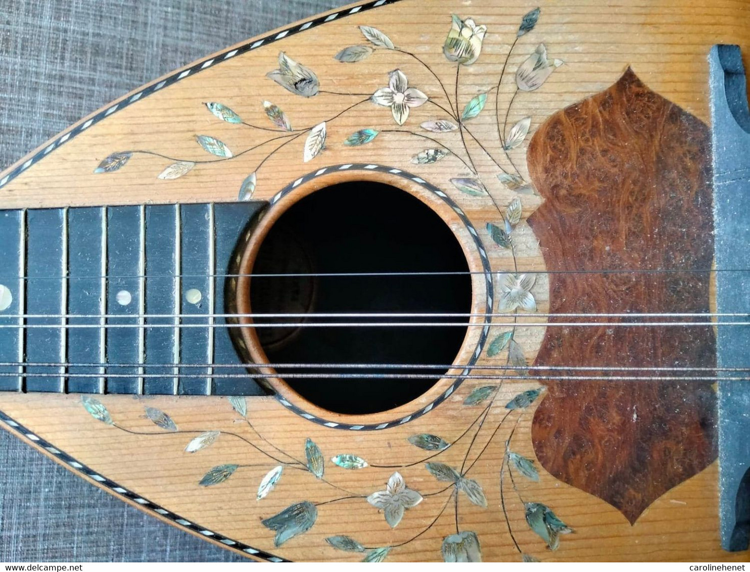 Mandoline Jérôme Thibouville Paris - Instruments De Musique