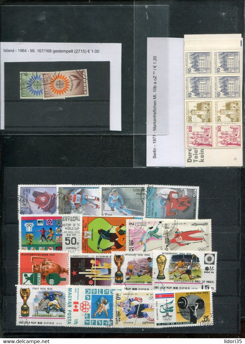 Weltweit / Posten "Diverses", Vgl. Fotos, Welche Den Inhalt Zeigen (1213/320) - Lots & Kiloware (mixtures) - Max. 999 Stamps