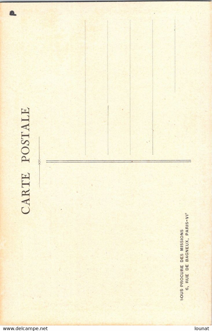 Missions Des Pères Maristes En Océanie - Sonneur De Village , à Guadalcanal Archipel Des Salomon - Missie