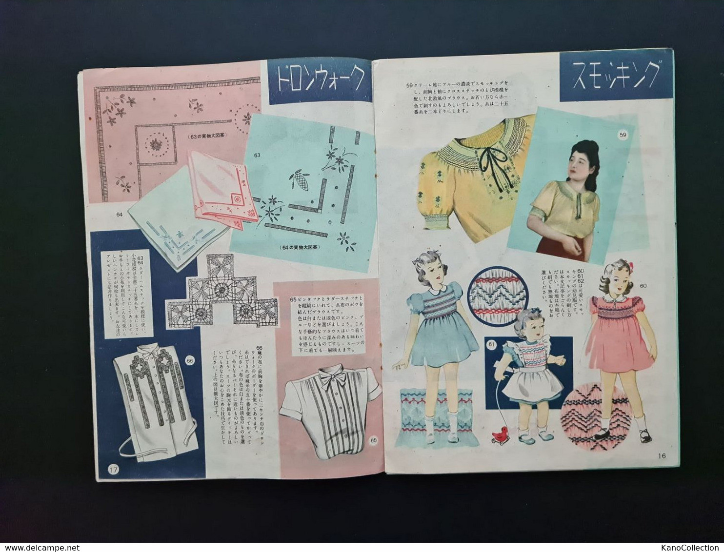 Retro-Japan, Japanisches Mode- Und Schnittmusterheft, 28 Seiten, Vermutlich 1960er Jahre, Altersspuren - Littérature