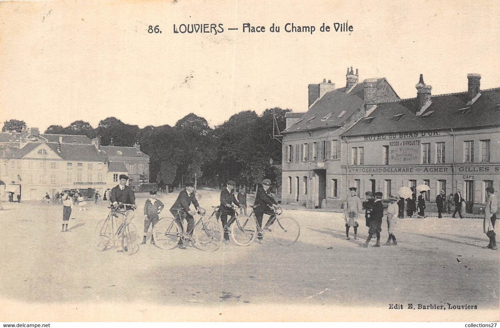27-LOUVIERS- PLACE DU CHAMP DE VILLE - Louviers