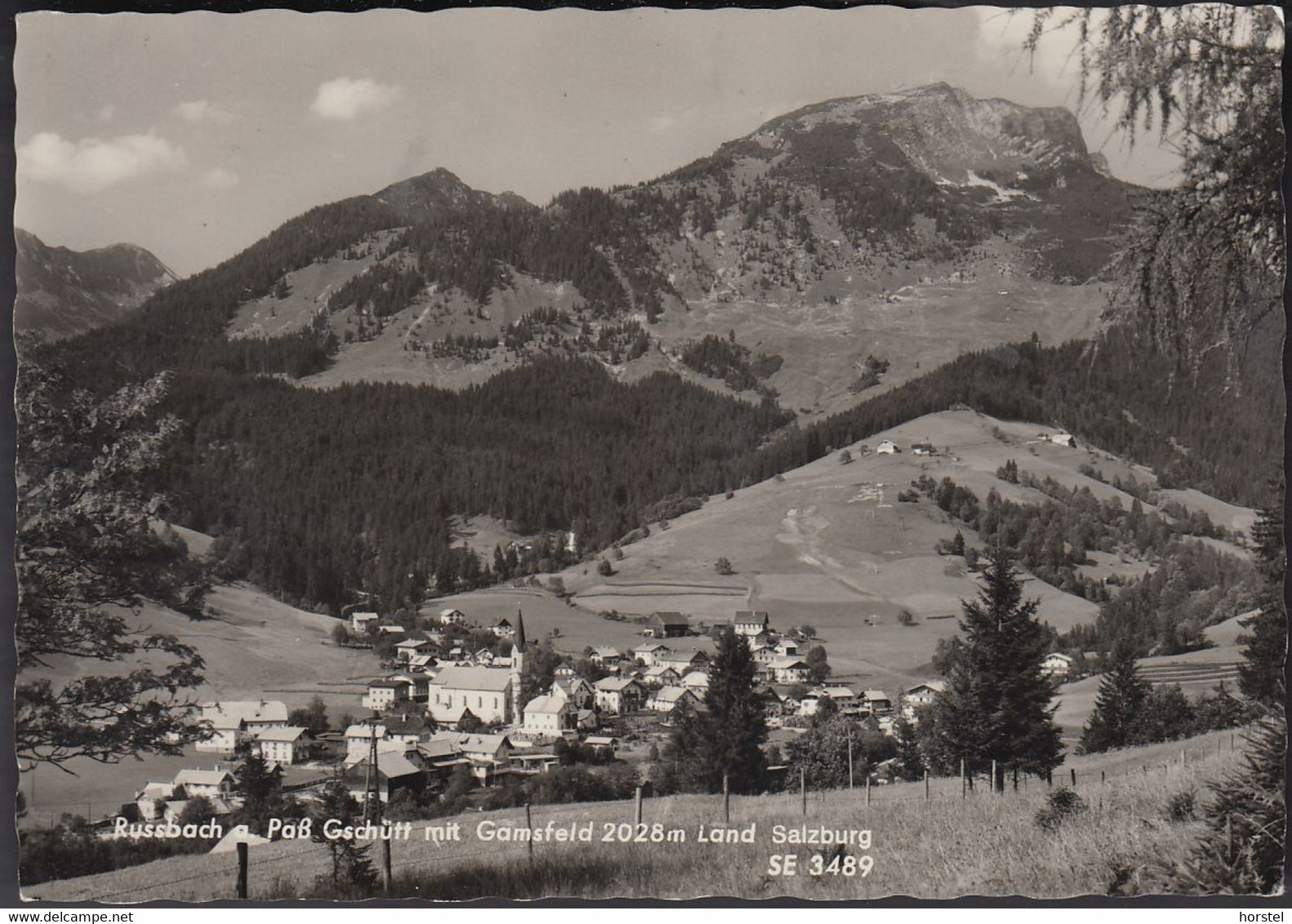 Austria - 5442 Rußbach Am Paß Gschütt Mit Gamsfeld  - SE  3489 - Abtenau