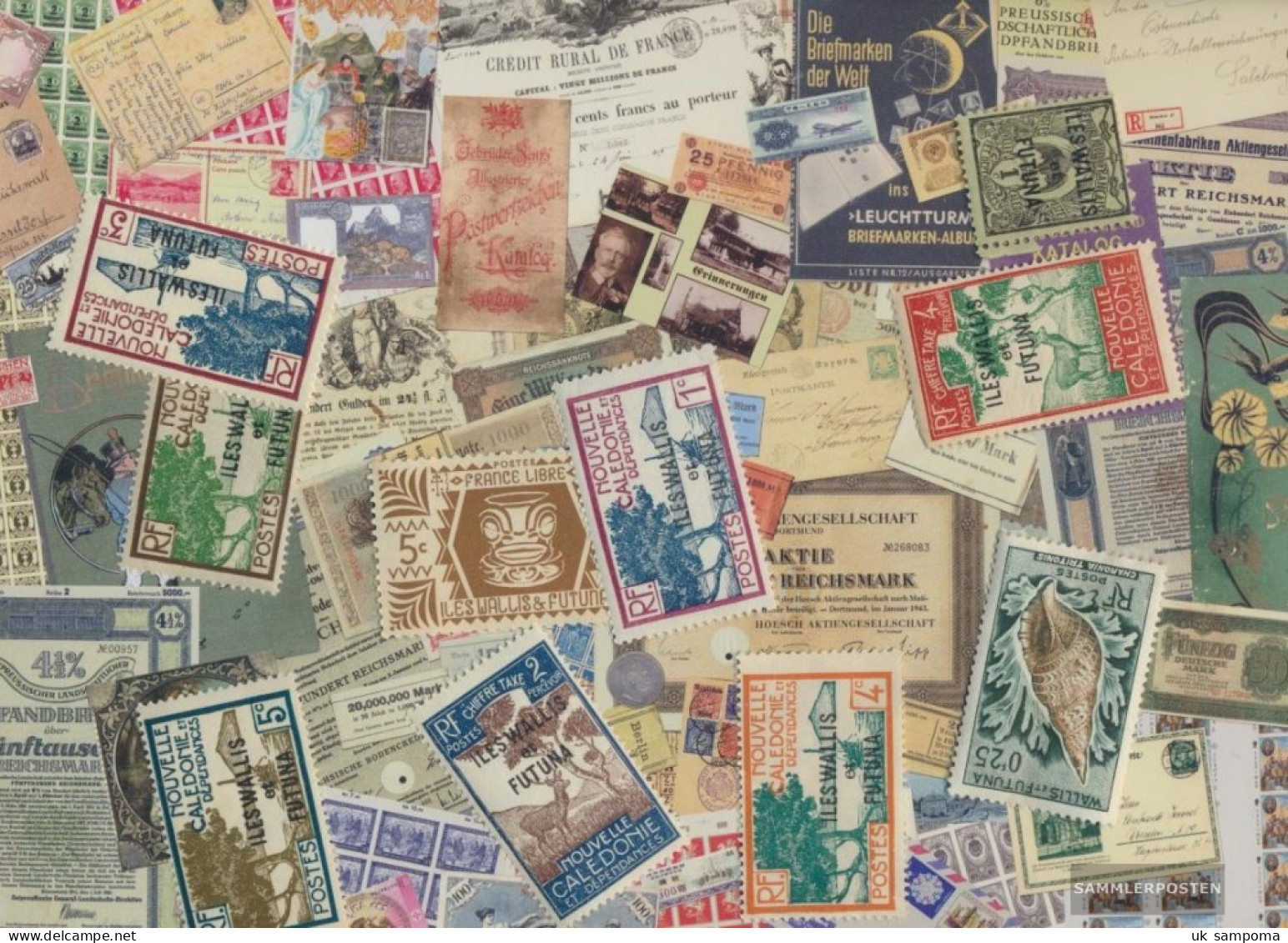Wallis And Futuna 10 Different Stamps - Collezioni & Lotti