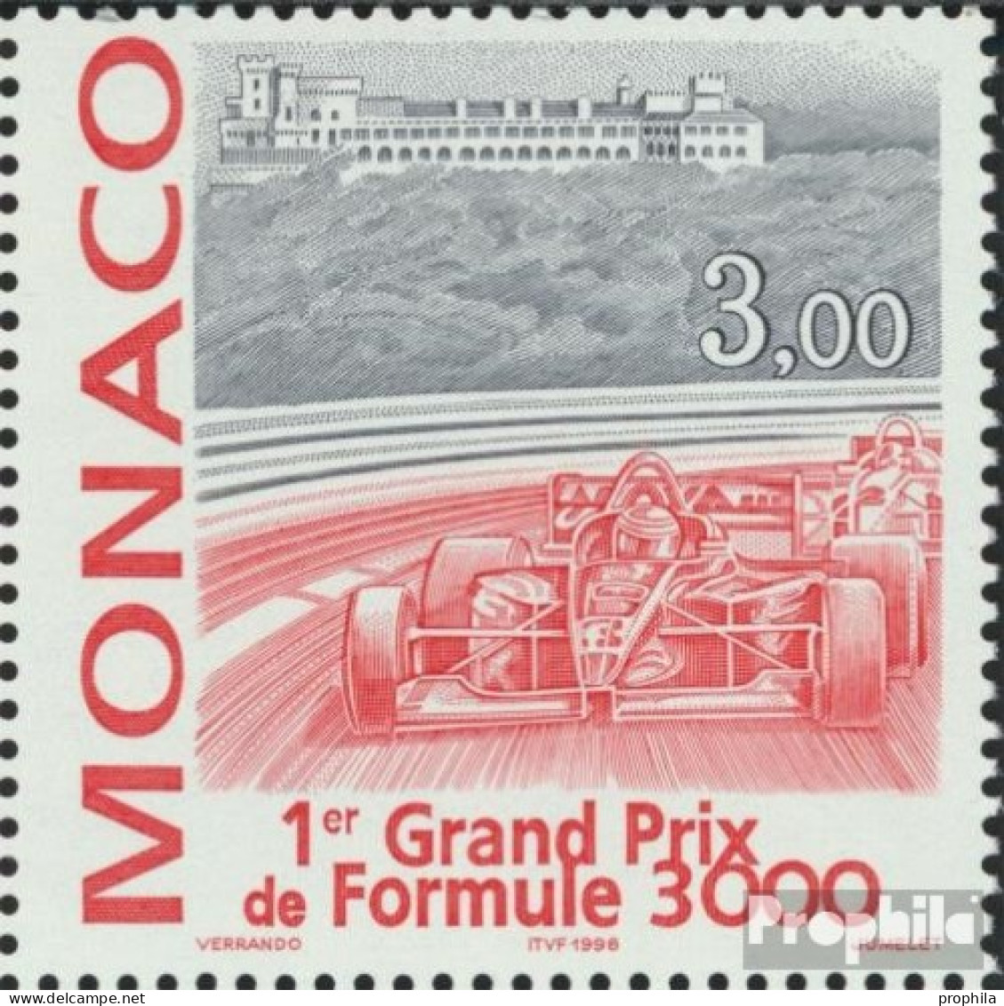 Monaco 2410 (kompl.Ausg.) Postfrisch 1998 Formel-3000 - Neufs