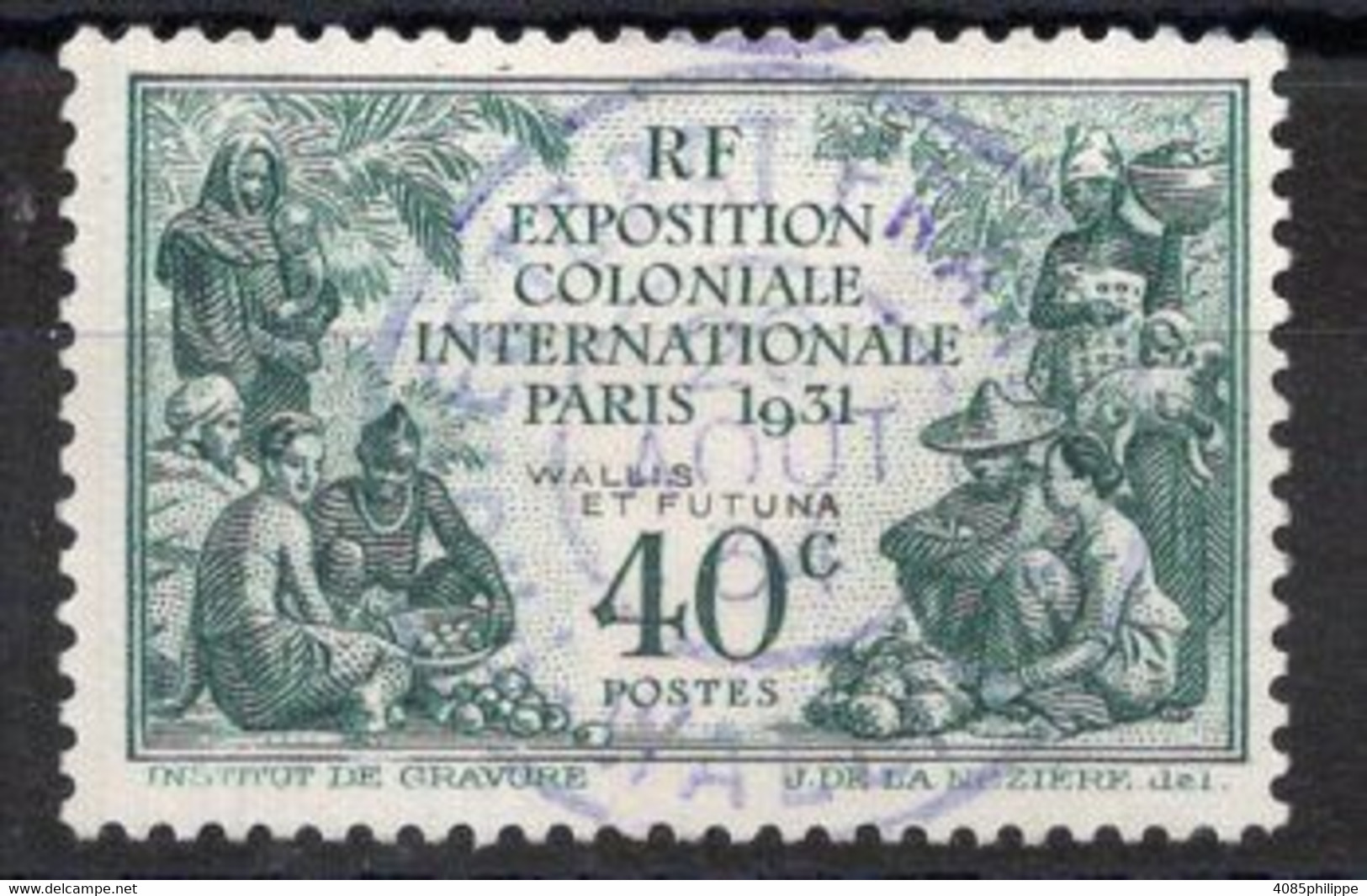 Wallis & Futuna Timbre-Poste N°66 Oblitéré TB Cote 13€00 - Oblitérés