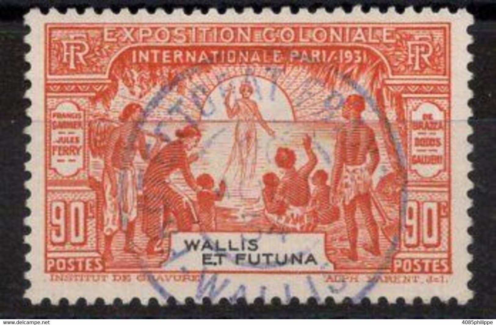 Wallis & Futuna Timbre-Poste N°68 Oblitéré TB Cote 13€00 - Gebraucht