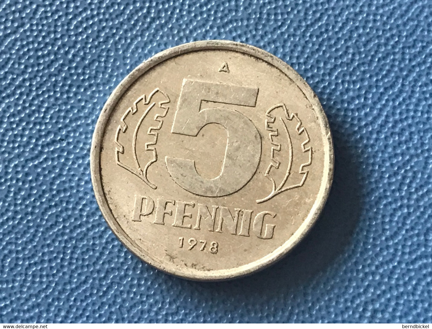 Münze Münzen Umlaufmünze Deutschland DDR 5 Pfennig 1978 - 5 Pfennig